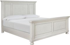 Signature Design by Ashley® Robbinsdale Antique White California King Sleigh Bed