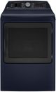 GE Profile™ 7.3 Cu. Ft. Sapphire Blue Front Load Electric Dryer with Steam and Washer Link-0