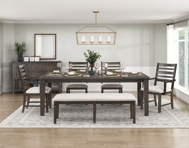 Homelegance® Victoria Dark Espresso Dining Table-1
