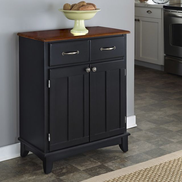 homestyles® Buffet Of Buffets Black/Medium Cherry Server-1