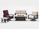 Homecrest™ Outdoor Living Customizable Elements Cushion Aluminum/Fabric Outdoor Loveseat-1
