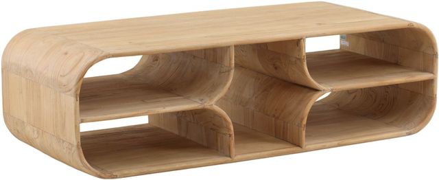 Dovetail Furniture Gaetan Light Natural Coffee Table-0