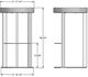 Amisco Customizable Allegro Upholstered Bar Stool-2