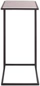 Universal Explore Home™ Coalesce Boer Gray Accent Table with Black Base-3