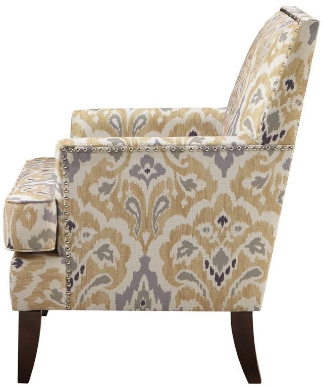 Olliix by Madison Park Grey Multi Colton Track Arm Club Chair-1