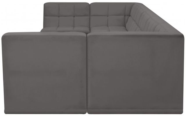 Meridian Furniture Relax 7-Piece Grey Modular Sectional Set-3