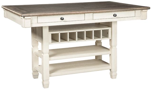 Signature Design by Ashley® Bolanburg 5-Piece Two-Tone Counter Height Dining Set-3
