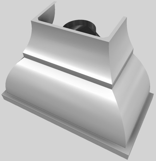 Vent-A-Hood® Designer Series 48" Stainless Steel Wall Mounted Range Hood-1
