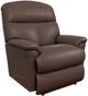 La-Z-Boy® Reed Walnut Leather Manual Rocking Recliner-0