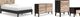 Signature Design by Ashley® Piperton 4-Piece Two-Tone Brown/Black Queen Panel Platform Bed Set-0