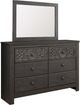 Signature Design by Ashley® Paxberry 6-Piece Black Queen Panel Bed Set-2
