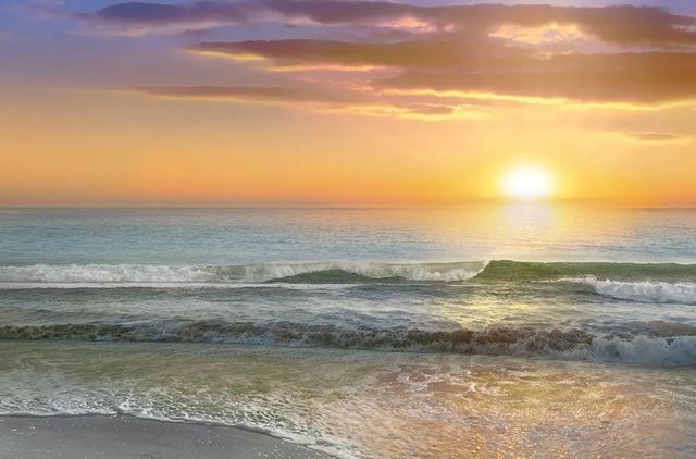 Classy Art Dawn Rays by Mike Calascibetta Wall Art-0