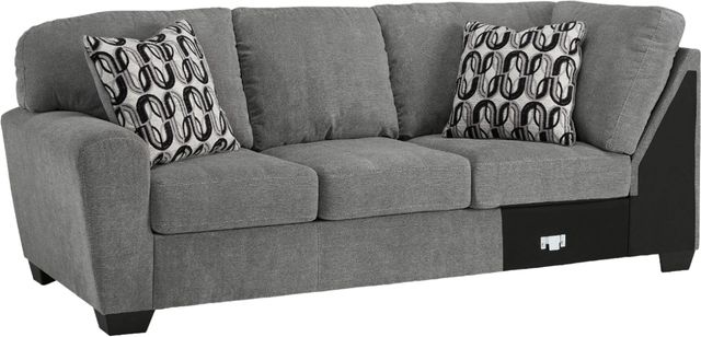 Benchcraft® Birkdale Court 3-Piece Gray Right-Arm Facing Sectional and Chaise-1