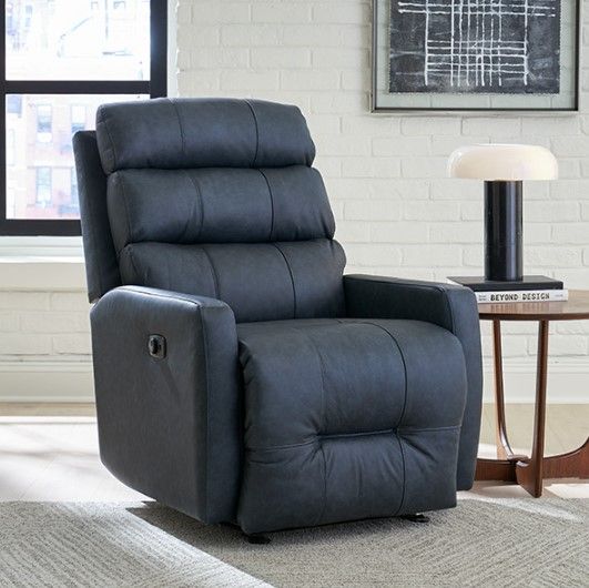 Best® Home Furnishings Customizable Kristisha Leather Manual Rocker Recliner-2