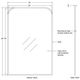 Renwil® Merrimack Powder Coated Gold Accent Mirror-5