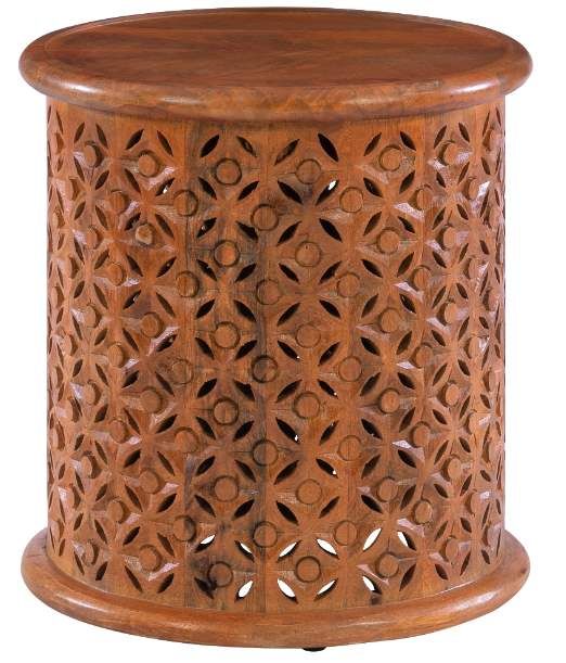 Powell® Inora Imani Terra Cotta Side Table-0