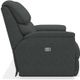 La-Z-Boy® Kipling Slate La-Z-Time® Power-Recline™ Full Reclining Loveseat with Power Headrest-2
