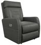 La-Z-Boy® Lennon Charcoal Leather Power Wall Recliner with Headrest and Lumbar-0