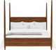 Riverside Furniture Elsie Classic Walnut King Poster Bed-1