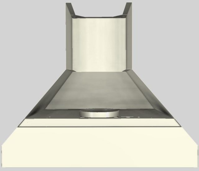 Vent-A-Hood® 36" Biscuit Wall Mounted Range Hood-1