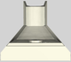 Vent-A-Hood® 36" Biscuit Wall Mounted Range Hood-1