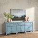 Classic Home Winford Harbor Blue Cabinet-1