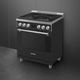 Smeg Professional 30" Stainless Steel Pro Style Gas Range-4
