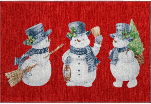 Dalyn™ Rug Company Merry & Bright MY28 Red 5'x8' Area Rug-1