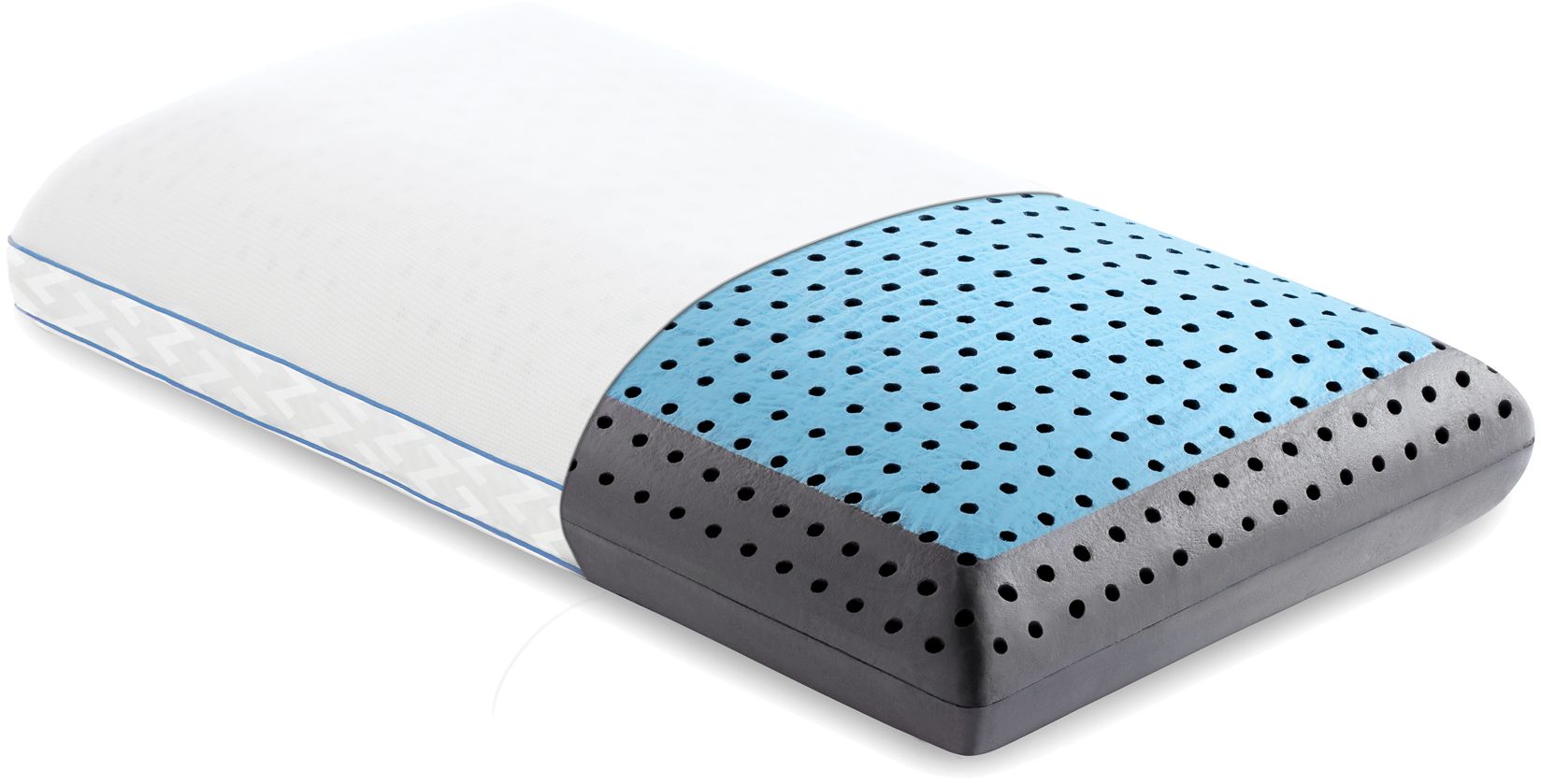 Malouf® Z™ CarbonCool™ + OmniPhase™ LT King Pillow | Simply