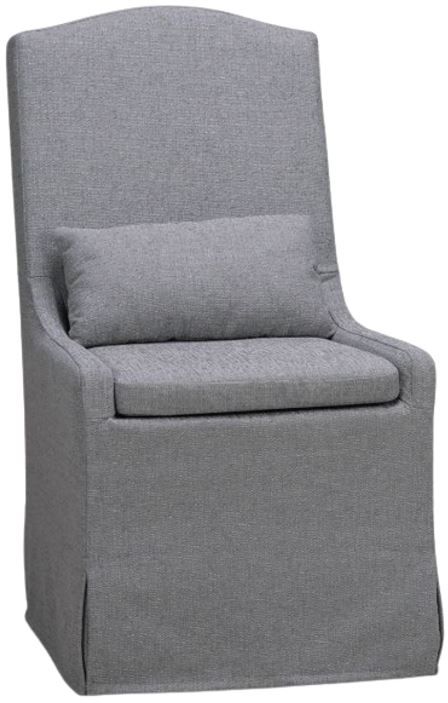 Bramble Customizable Sierra Dining Chair with Casters-0