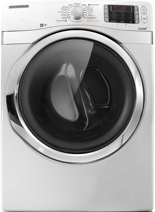 Samsung 7.5 Cu. Ft. Neat White Electric Dryer-0