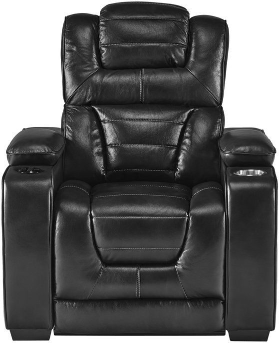 Corinthian Black Power Headrest Recliner The Cleveland Furniture Company Parma Mentor Brooklyn Twinsburg Brunswick OH