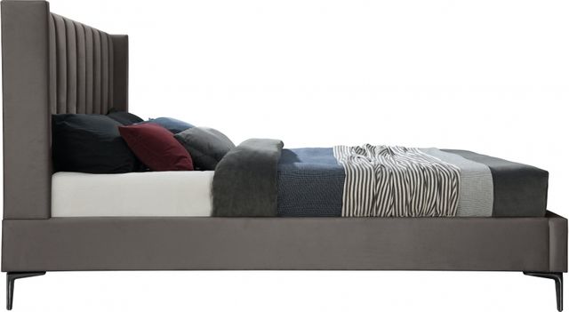 Meridian Furniture Nadia Grey Full Bed-2