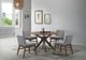 Elements International Weston Walnut Dining Table-4