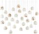 Currey & Company Lazio Multi-Drop Natural/Painted Silver Pendant Lighting-1