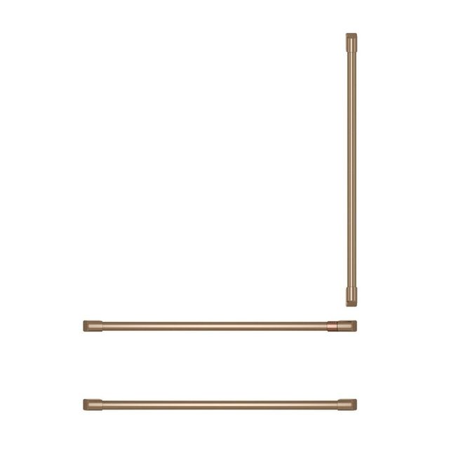 Café™ Brushed Bronze Refrigeration Handle Kit-0