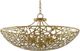 Currey & Company Confetti Hand Rubbed Gold Leaf Bowl Chandelier-1