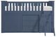 Homelegance® Nora Blue Twin Low Loft Bunk with Bookcase-2