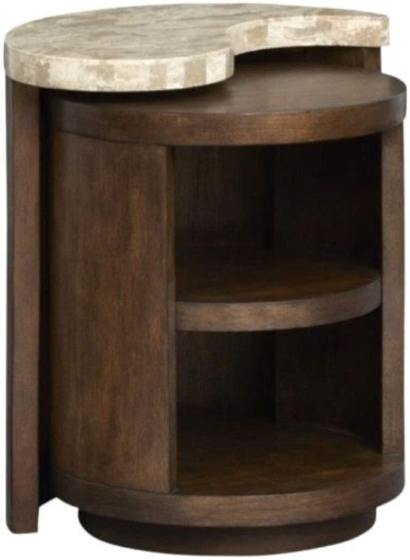 Magnussen Home® McPherson Burnt Umber Nesting End Table-0