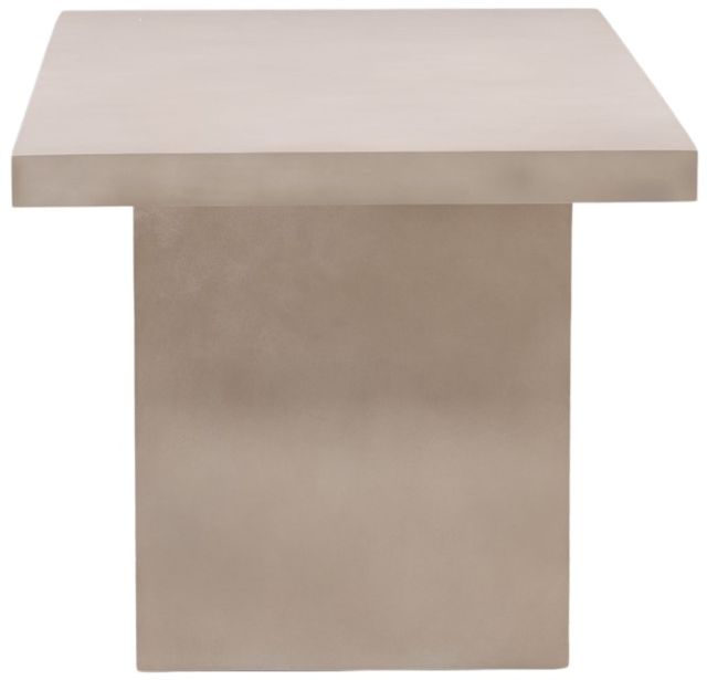 Dovetail Furniture Santino Sand Concrete Outdoor Dining Table-2