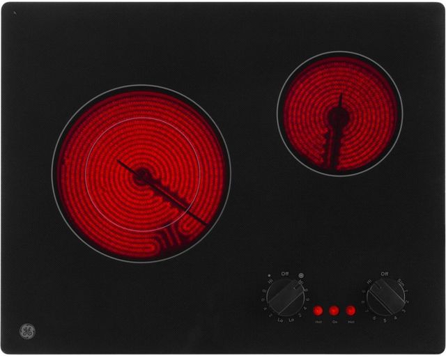 GE Profile™ 22" Black Electric Radiant Cooktop-2