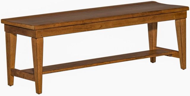 Liberty Furniture Hearthstone Ridge Tobacco Bench-0
