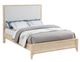Winners Only® Westfield Sand Twin Upholstered Panel Bed-0