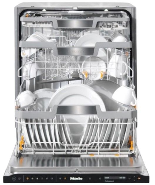 Miele 24" Panel Ready Top Control Built In Dishwasher-1