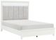 Homelegance® Kidman Gray/White California King Panel Bed-0
