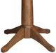 John Thomas Furniture® Dining Essentials Bourbon Oak Round Dining Table with Transitional Pedestal Base-2