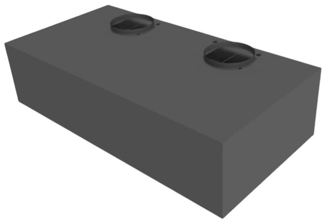 Vent-A-Hood® 48" Gunsmoke Wall Mounted Range Hood-1