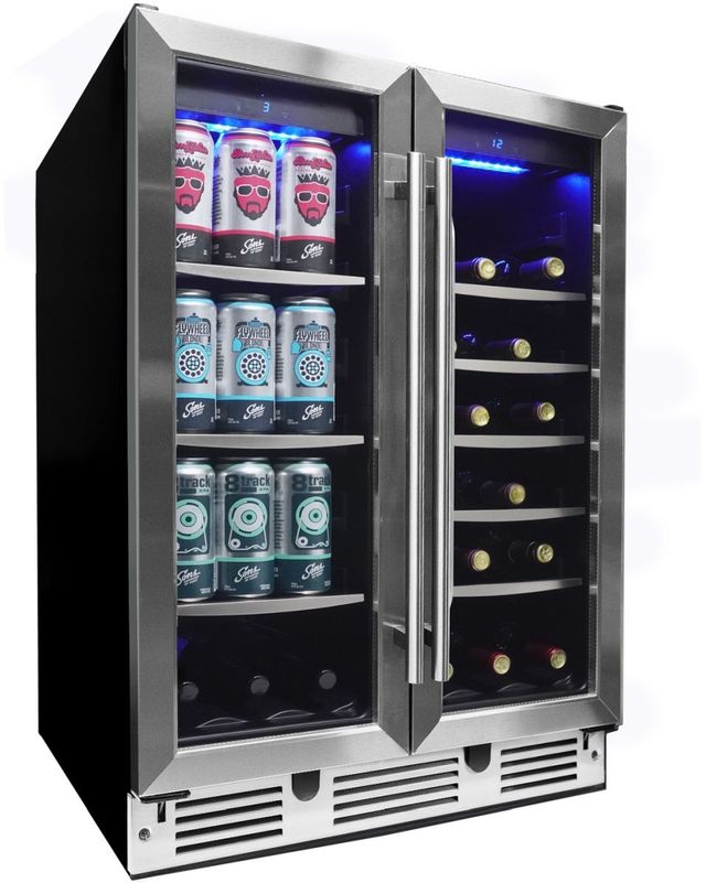 Danby® 24" 5.1 Cu. Ft. Stainless Steel Built-In Beverage Center -1
