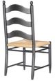 Legacy Classic Vintage Market Kettle Black Rush Seat Side Chair-2