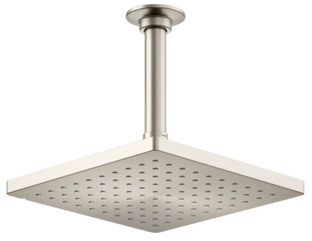 KOHLER® Honesty® Vibrant Brushed Nickel 2.5 GPM 8" Single-Function Rainhead-0